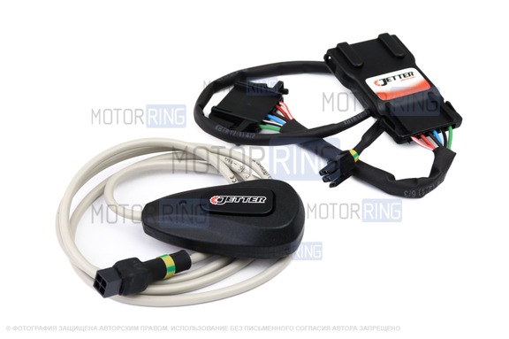 Корректор педали Jetter VOL P с брелоком для Audi, Brilliance, Fiat, Great Wall, Seat, Skoda, VW, HAVAL H5