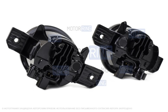 Диодные ПТФ TheBestPartner 3 линзы 6000к для Nissan X-Trail, Almera, Teana, Primera, Qashqai