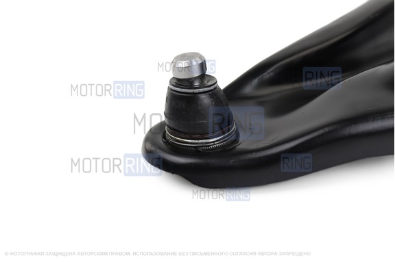 Рычаг подвески передней левый в сборе с круговой проточкой старого образца РемКом для Лада Ларгус