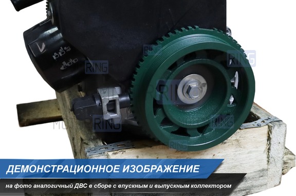 Двигатель ВАЗ 2111 (ремонтный блок) без впускного и выпускного коллектора для инжекторных ВАЗ 2108-21099, 2110-2112, 2113-2115