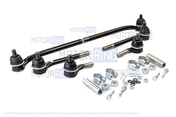 Комплект тяг рулевой трапеции со скруткой БЗАК для Шевроле Нива, Лада Нива Тревел
