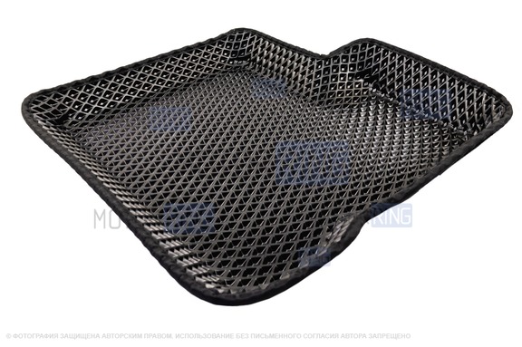 Формованные коврики EVA 3D Boratex в салон для Рено Дастер 2015-2020 г.в.
