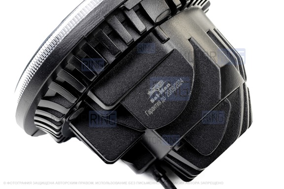 Светодиодные фары Sal-Man 90W 5800-7200lux, 7 дюймов с линзой, динамическим повторителем поворотника и ДХО для ВАЗ 2101, 2102, Лада 4х4, Нива Легенд