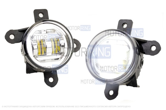 Диодные ПТФ Sal-Man 50W 4200lux для Haval F7, F7x, Dargo