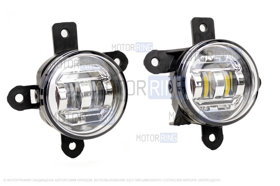 Диодные ПТФ Sal-Man 50W 4200lux для Haval F7, F7x, Dargo
