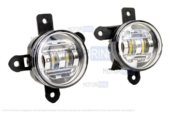 Диодные ПТФ Sal-Man 50W 4200lux для Haval F7, F7x, Dargo