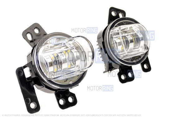 Диодные ПТФ Sal-Man 50W 4200lux для рестайлинговых Haval F7, F7x