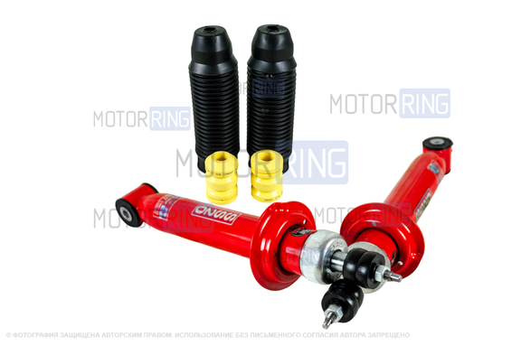 Задние амортизаторы SS20 Racing серии Комфорт с занижением 50 мм для ВАЗ 2108-21099, 2110-2112, 2113-2115, Приора, Калина, Калина 2, Гранта, Гранта FL, Датсун
