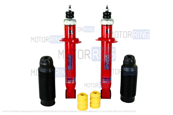 Задние амортизаторы SS20 Racing серии Комфорт с занижением 30 мм для ВАЗ 2108-21099, 2110-2112, 2113-2115, Приора, Калина, Калина 2, Гранта, Гранта FL, Датсун