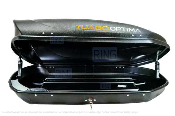 Автобокс YUAGO Optima тиснение EuroLock 390 литров