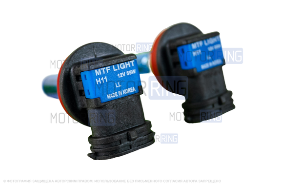 Галогеновые лампы MTF Light Palladium с цоколем H11 12V 55W 5500K для Лада 4х4, Нива Легенд, Гранта, Гранта FL, Ларгус, Датсун, Веста, Икс Рей, Калина, Калина 2, Приора, Шевроле/Лада Нива