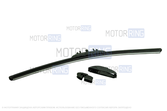 Щетка стеклоочистителя бескаркасная Alca Super Flat 16 дюймов (40см)