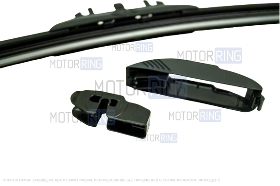 Щетка стеклоочистителя бескаркасная Alca Super Flat 16 дюймов (40см)