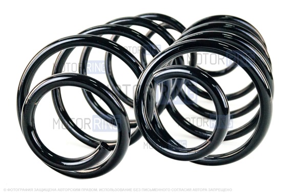 Пружины передней подвески Технорессор с завышением 20мм для Лада Гранта FL