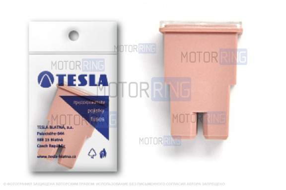 Предохранитель Tesla FJ08 30А CARTRIDGE (PAL female)