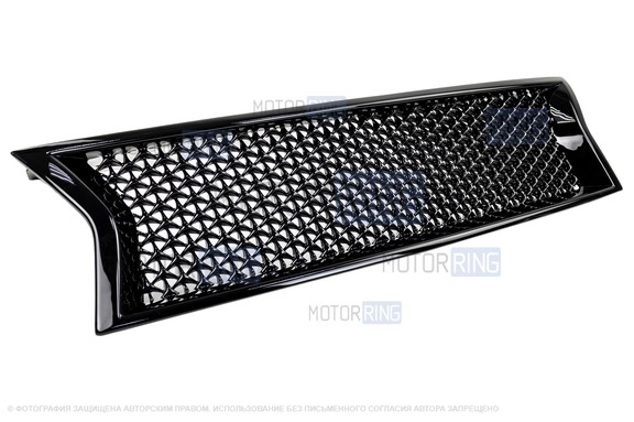 Решетка радиатора PT Group без шильдика для Renault Duster 2012-2020 г.в.