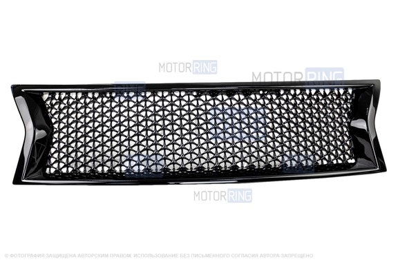 Решетка радиатора PT Group без шильдика для Renault Duster 2012-2020 г.в.