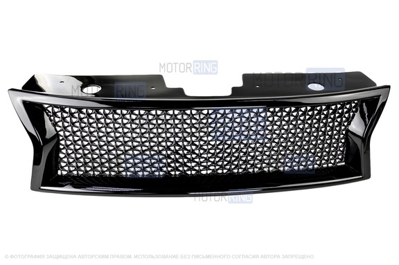 Решетка радиатора PT Group без шильдика для Renault Duster 2012-2020 г.в.