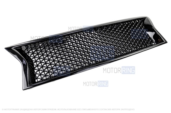 Решетка радиатора PT Group без шильдика для Renault Duster 2012-2020 г.в.