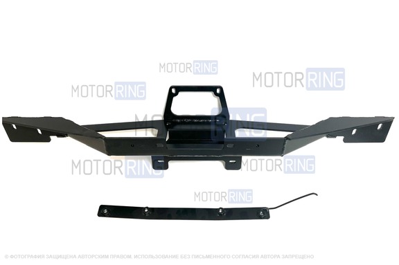 Кронштейн лебедки N-Parts под скрытую установку для Лада Нива Тревел