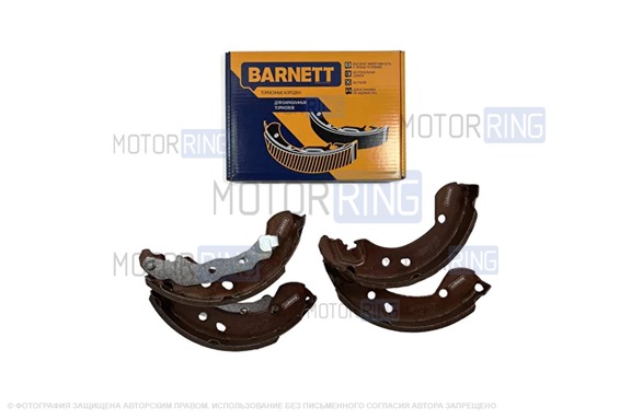 Тормозные колодки задние BARNETT для Лада Веста, Веста SW