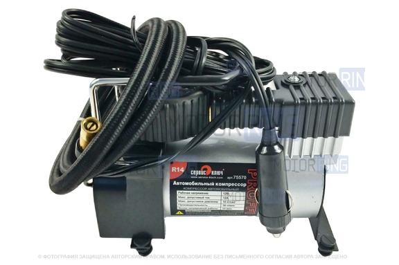 Компрессор R14 10 атмосфер 30л/мин Сервис Ключ 75570