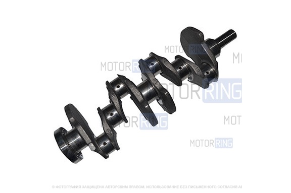 Коленвал BYSUN PARTS двигателя K4M, K7J для Лада Ларгус