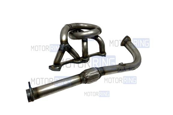 Паук 4-2-1 Stinger Auto с гофрой для Шевроле Нива, Лада Нива Тревел