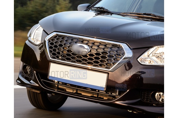 Хромированная вставка в решетку радиатора на Datsun on-Do до 2020 г.в.