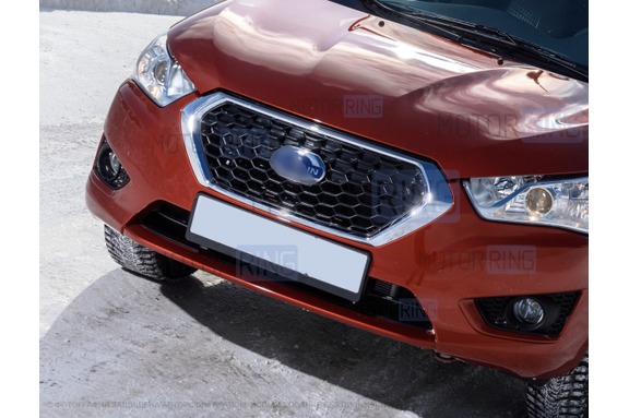 Хромированная вставка в решетку радиатора на Datsun mi-Do