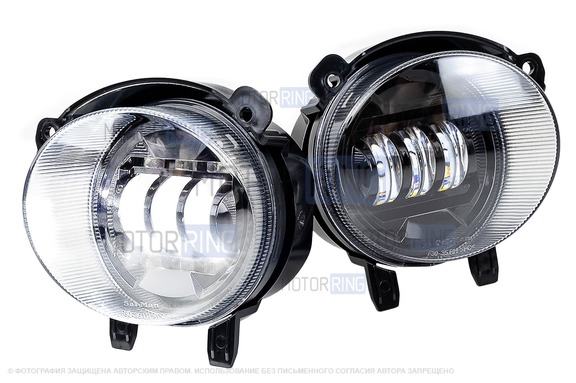 Диодные ПТФ Sal-Man 50W 8600lux 6000К для БМВ 1, 2, 3, 4