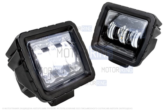 Комплект подключения ПТФ Sal-Man 60W для ВАЗ 2101-2107, Лада 4х4 (Нива) до 2019 г.в.