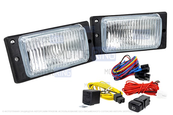 Комплект подключения противотуманных фар ML Auto Light Technology с ПТФ AL для ВАЗ 2113-2115