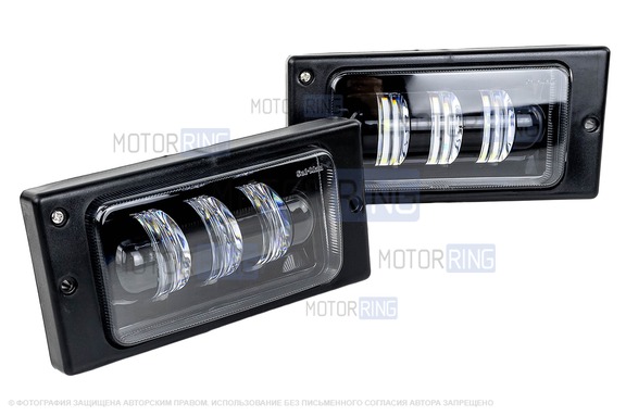 Комплект подключения противотуманных фар ML Auto Light Technology с ПТФ Sal-Man 65W для ВАЗ 2113-2115