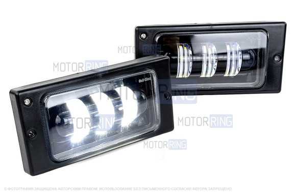 Комплект подключения противотуманных фар ML Auto Light Technology с ПТФ Sal-Man 65W для ВАЗ 2113-2115