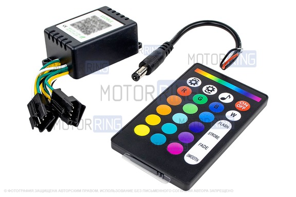Комплект из четырех регулируемых дефлекторов воздуховодов в стиле AMG с RGB подсветкой в сборе для Лада Калина 2, Гранта, Гранта FL, Ларгус, Ларгус FL, Датсун ОН-ДО, МИ-ДО, Рено Логан, Дастер, Сандеро