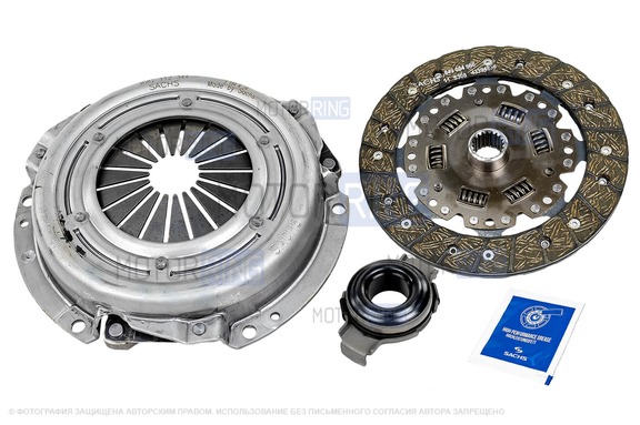 Комплект сцепления SACHS в сборе для ВАЗ 2108-21099, 2113-2115