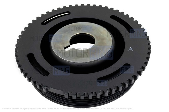 Оригинальный демпферный шкив коленвала двигателя 1,6 и 1,8 литра для Лада Веста, Икс Рей