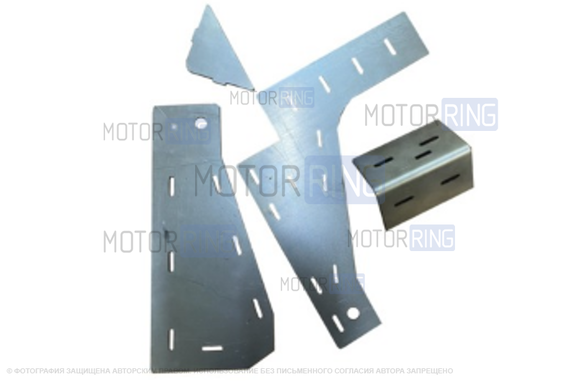 Усилитель кронштейна крепления штанги к кузову N-Parts для Лада 4х4, Нива Легенд