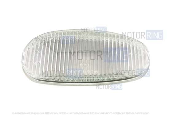 Стекло левой противотуманной фары АвтоСвет для Шевроле Ланос