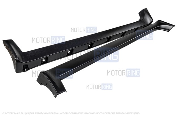 Защита порогов PT Group (Чистые штаны) для Renault Duster 2012-2020 г.в.