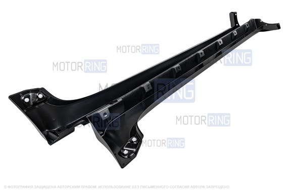 Защита порогов PT Group (Чистые штаны) для Renault Duster 2012-2020 г.в.