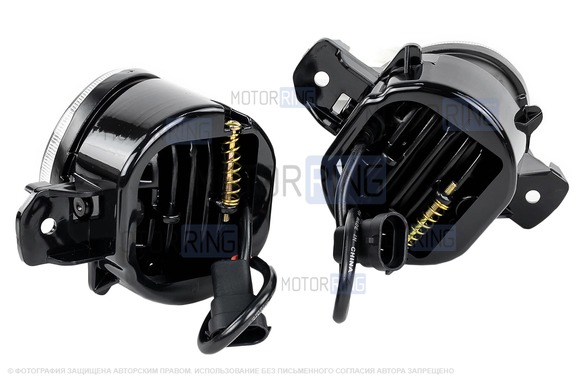 Диодные ПТФ Sal-Man 50W 4600lux для Nissan X-Trail, Almera, Teana, Primera, Qashqai