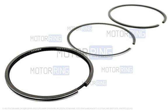 Поршневые аналоговые кольца 79,0 мм для ВАЗ 2108-21099, Лада Ока с двигателями ВАЗ 2108, 21081, 1111