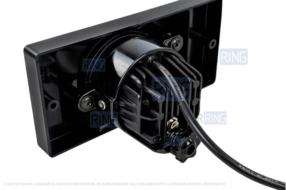 Диодные ПТФ Sal-Man 13000lux 60W с линзой для ВАЗ 2110-2112, 2113-2115, Шевроле Нива до рестайлинга 2009 года