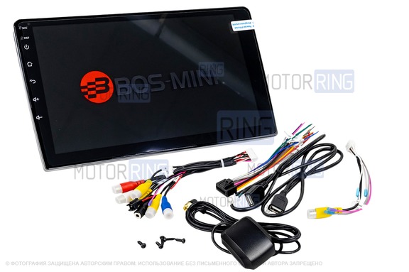 Мультимедиа (LCD-монитор) Bos-Mini T6 9 дюймов (4G, 64Gb) Андроид 13