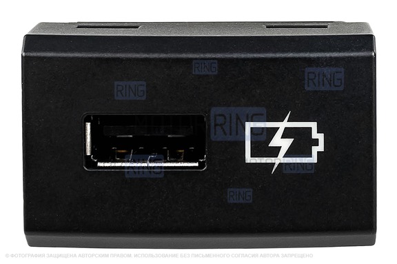 Розетка USB для задних пассажиров в подлокотник для Лада Веста, Веста NG, Икс Рей, Ларгус FL