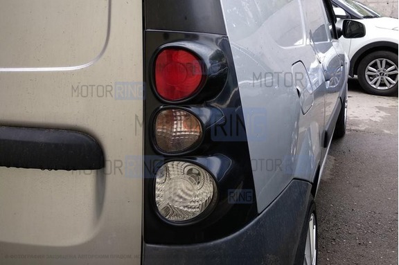 Накладки на задние фонари для Лада Ларус