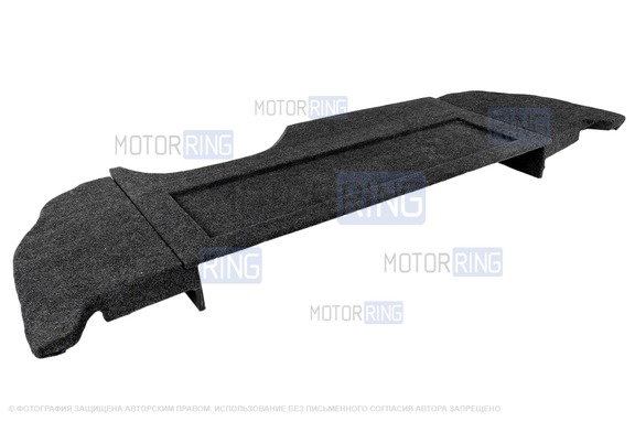Акустическая полка VS-Avto с боковинами для Шевроле Нива, Лада Нива Тревел