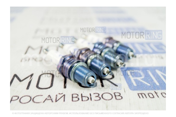 Комплект свечей ДВРМ YTTRIUM для карбюраторных ВАЗ 2108-21099